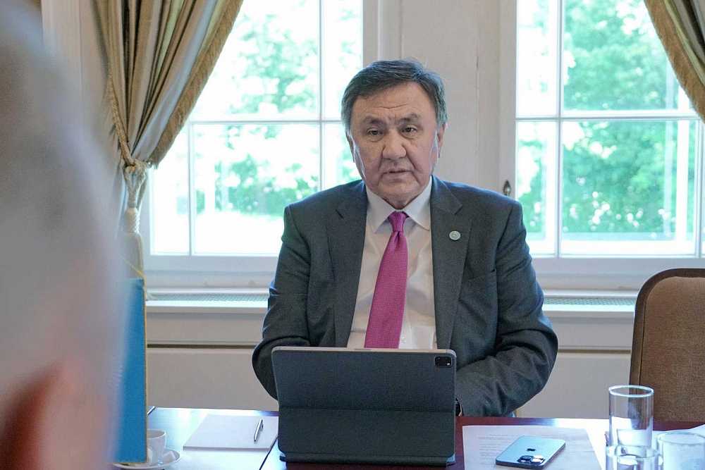 Secretary General of the Organization of Turkic States H.E. Ambassador Kubanychbek Omuraliev